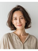 40代からの美容室「bifino Rilune」ヘアカタログ