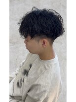 ウィールール 栄町店(WE RULE)&nbsp;【Vマッシュ×緩め波巻きパーマ】