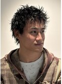 ２wayピンパーマ/ツイストピンパーマ/スパイキーベリーショート#