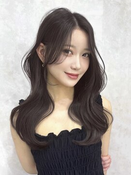 マウルルナ(MAEUL luna) レイヤーカット/ベージュカラー/萩村風人