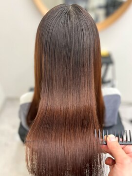 艶髪/縮毛矯正/髪質改善/ストレート