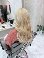 カミイロ(kamiiro)&nbsp;ブロンドベージュ/ケアブリーチ/髪質改善/仙台美容室/若林美容室