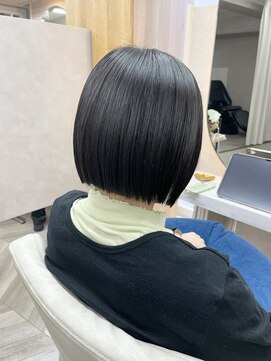 キラーナセンダイ(KiRANA SENDAI) 髪質改善メテオストレート×ミニボブ