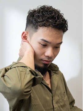 ヒロギンザ 横浜店(HIRO GINZA) オールバックパーマ/ビジネスショート〈理容室〉
