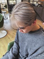 ダスティ穂高店&nbsp;ホワイトカラー＿メンズカット＿エンドカラー