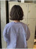ボブパーマ、ボブパーマゆるめ、ニュアンスパーマ、ゆるめパーマ