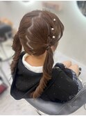 編み込みコロネツイン