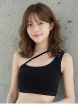 リークフー(Ree cu fuu)&nbsp;レイヤーカット透明感カラー夏カラーブリーチ無しカラー