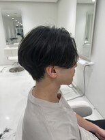 イフメンズサロン 柏(if men's salon)&nbsp;黒髪ナチュラルマッシュ×ツーブロック
