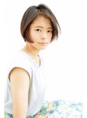 Bonjour!  ＊大人可愛いショートボブ＊～ストレートver.～