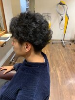 ヘアールーム モテナ(hair room motena) 刈り上げパーマスタイル【日暮里駅ｍｏｔｅｎａ美容室】　