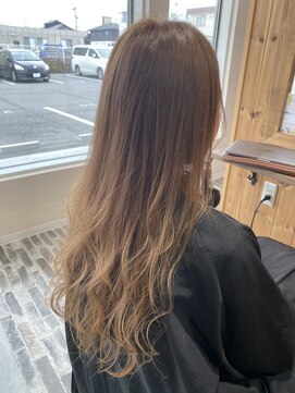 ルシール バイ アリア(Lucir by aria) ハイトーンベージュ×グラデーションカラー