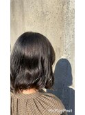 透明感グレージュ
