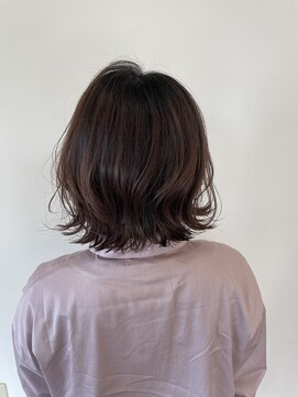マヤ 小瀬店(MYA) ひし形ボブAujua/白髪ぼかし/髪質改善/イルミナカラー