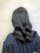 ジーナ 船橋(Zina)&nbsp;オトナ女子ツヤ髪アッシュカラーふんわりミディシースルーバング