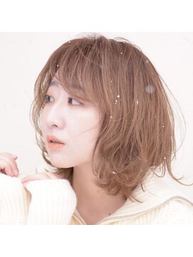 ドルセ(Dulce) 【Dulce】ハイトーンベージュ×ボブウルフ