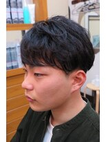 バーバーオオキ(Barber Ohki) コンパクトマッシュスタイル