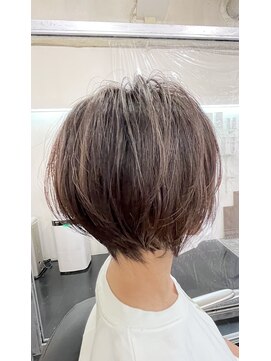 サウンドヘアデザイン(sound hair design) ★Soundhairdesign★ 丸みとくびれの艶ショート