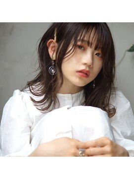 アトリエ フェム(atelier.fem) 抜け感のある柔らかミディアムスタイル