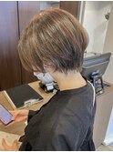 ショート×ショコラブラウン