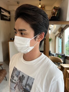 シークエンス 外苑前(SEAQUENCE) かき上げ/ショート/メンズ/爽やか/外苑前/黒髪/お手入れ簡単