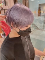 コワファーストナガサキシャンプーボーイ(COIFF1RST NAGASAKI SHAMPOO BOY)&nbsp;ブリーチ2回 ホワイトラベンダー