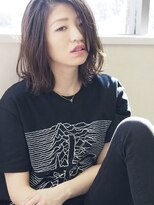 ファースト 長町店(first)&nbsp;赤みレスカラー×ミディ