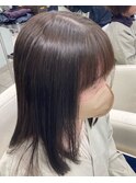 『前髪ストレート』