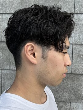 ニアウ 伊勢崎連取店(Niau) メンズマッシュパーマツイストスパイラルパーマ波巻きパーマ