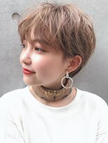 ロット 横浜(lot)&nbsp;ハンサムショート/くびれヘア/ダブルカラー〔横浜駅］