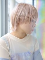 ハーバーズ バイ エムスラッシュ 鎌倉由比ヶ浜(Harbors by M.SLASH)&nbsp;韓国風/ホワイトブロンド/ミニボブ/ウルフマッシュ/鎌倉