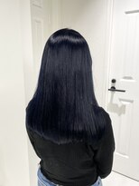 ゼスト 八王子店(ZEST)&nbsp;ネイビーカラー/ケアブリーチ【藤野はるひ】