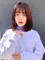 ニスル 町田店(NISURU) 似合わせカット/大人ガーリー/ダークアッシュ/着物/町田/町田駅