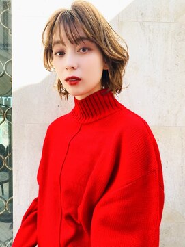 ロロ(ro-ro) 【恵比寿roro】くびれ巻き×ベージュカラー