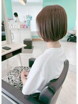 ユーフォリア(Euphoria.)&nbsp;ユーフォリア大人可愛いベージュ×ボブ