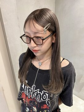 ペレ 梅田(PELE) 前髪/アンブレラカラー/こなれミディ/イメチェン/ウェーブパーマ