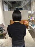 黒髪ボブ