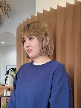 ディッセンバー 伊勢崎(December) イメチェン/外ハネボブ/ワイドバング/前髪/美髪