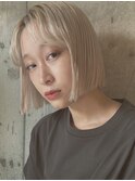 【切りっぱなしボブ/エアリーロング/美髪/ピンクブラウン/渋谷】