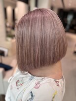 ステアケース 武蔵小杉店(stair:case)&nbsp;白髪が多い方向け　脱白髪染めくすみピンクベージュ