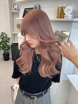 ペレ 渋谷(PELE) ミディアムヘア/暗めカラー/グレージュ/渋谷