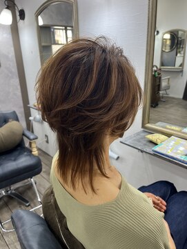 フェリテ 柏(Ferite) ★ ふんわり軽やかに。大人女性のためのショートウルフ★