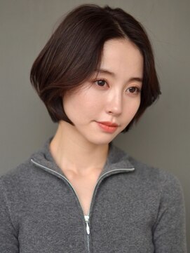 シーン(SCENE) 黒髪カタログ/クラゲヘアー/オリーブグレー/天神今泉