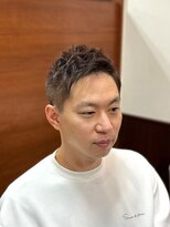 ケースタイル ヘアスタジオ 神保町店(K STYLE HAIR STUDIO)&nbsp;刈り上げ/メンズカラー/束感ショート/ビジネス/理容室