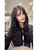 シュガー(Sugar)&nbsp;透明感カラー/ワンホンヘア/韓国ヘア/顔まわり/大阪/梅田