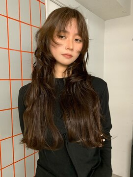 ペレ 原宿(PELE) 着物ヘア/大人ガーリー/ダークアッシュ/似合わせカット/原宿