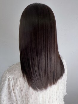 ヘアーショップ オズ(hair shop oz)の写真/うねり・広がり・朝のアイロン…毎日の悩みを解決ストレート[津市/津駅/髪質改善/縮毛矯正]