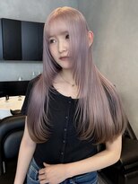 ミル 心斎橋(MIL) ラベンダーミルクティー/心斎橋/ハイトーン/ブリーチ/髪質改善