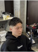 短髪フェード