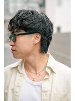 ペルズヘア(PELLS HAIR)&nbsp;ショートマレットマレットマレット風パーマテーパーフェード